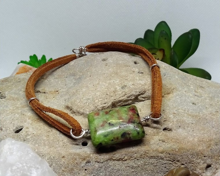 Pulsera Zoisita